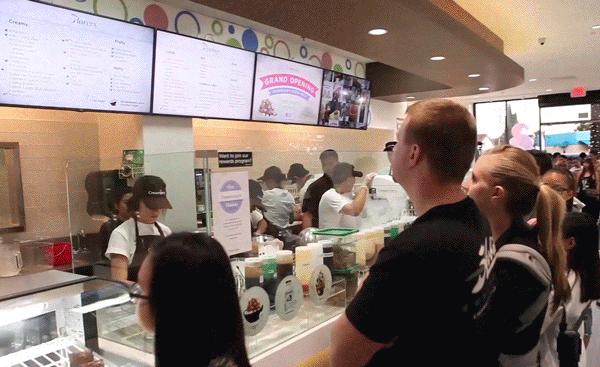 仙气到爆炸的冰淇淋,液氮网红冰淇淋