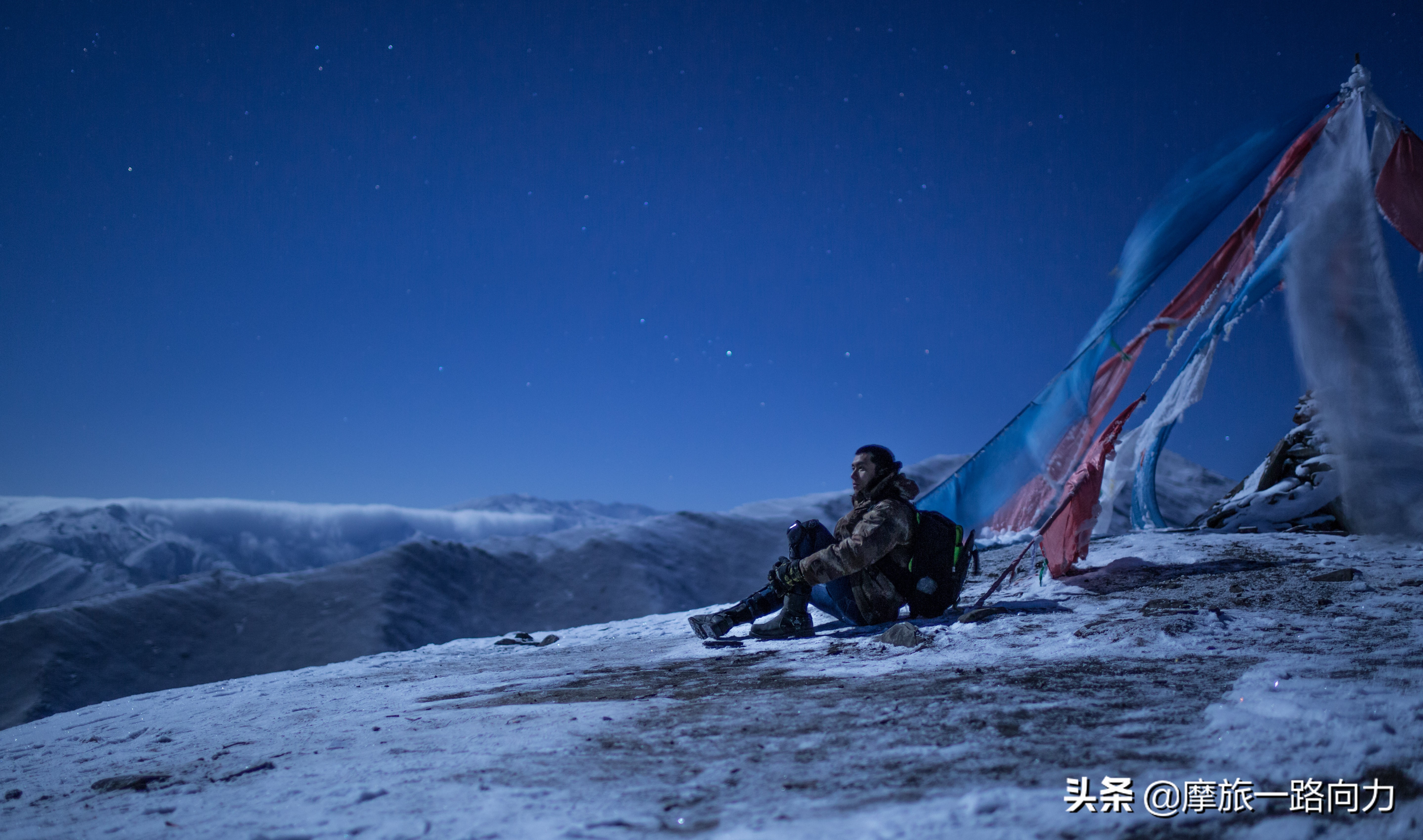 骑着本田NC750X摩旅网红地《达瓦更扎》