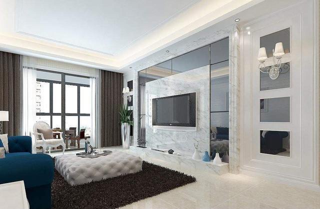 新买的沙发太大，客厅放不下，后悔当初装修时没有考虑家具的尺寸