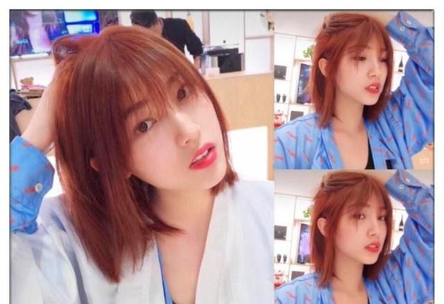 减龄短发波波头女图,俏皮可爱波波头造型很好看又减龄