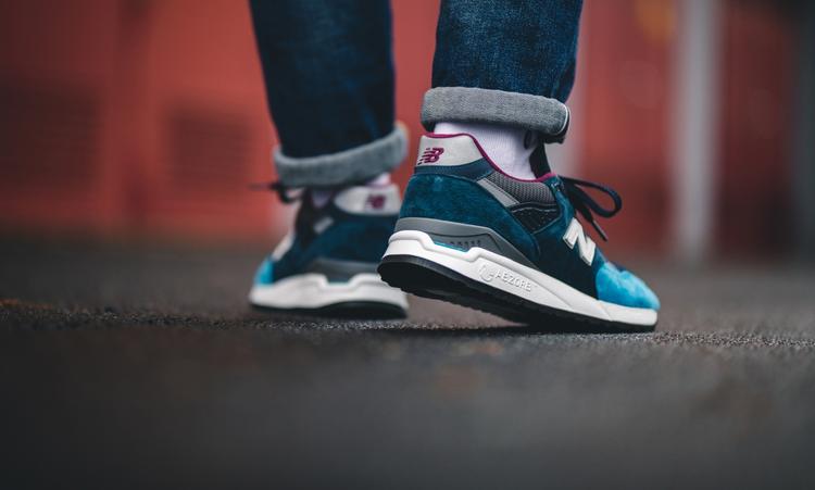 新百伦newbalance998,新百伦998和990v2上脚哪个好看