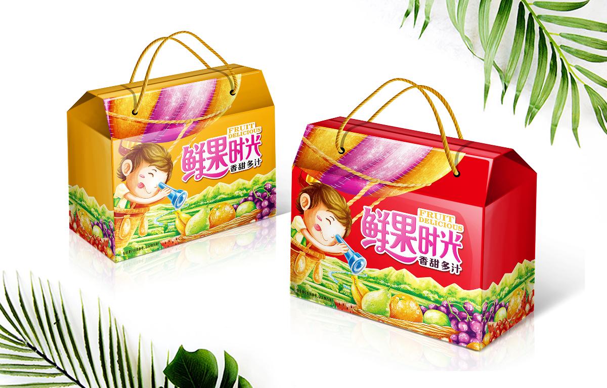 水果包装礼盒设计创意,水果礼盒包装设计分享
