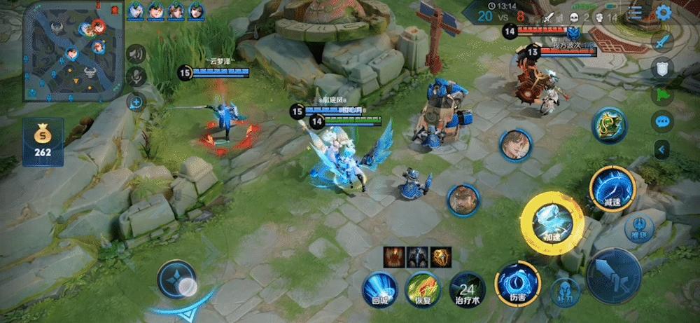 国服孙膑被动打法思路,孙膑教学和出装