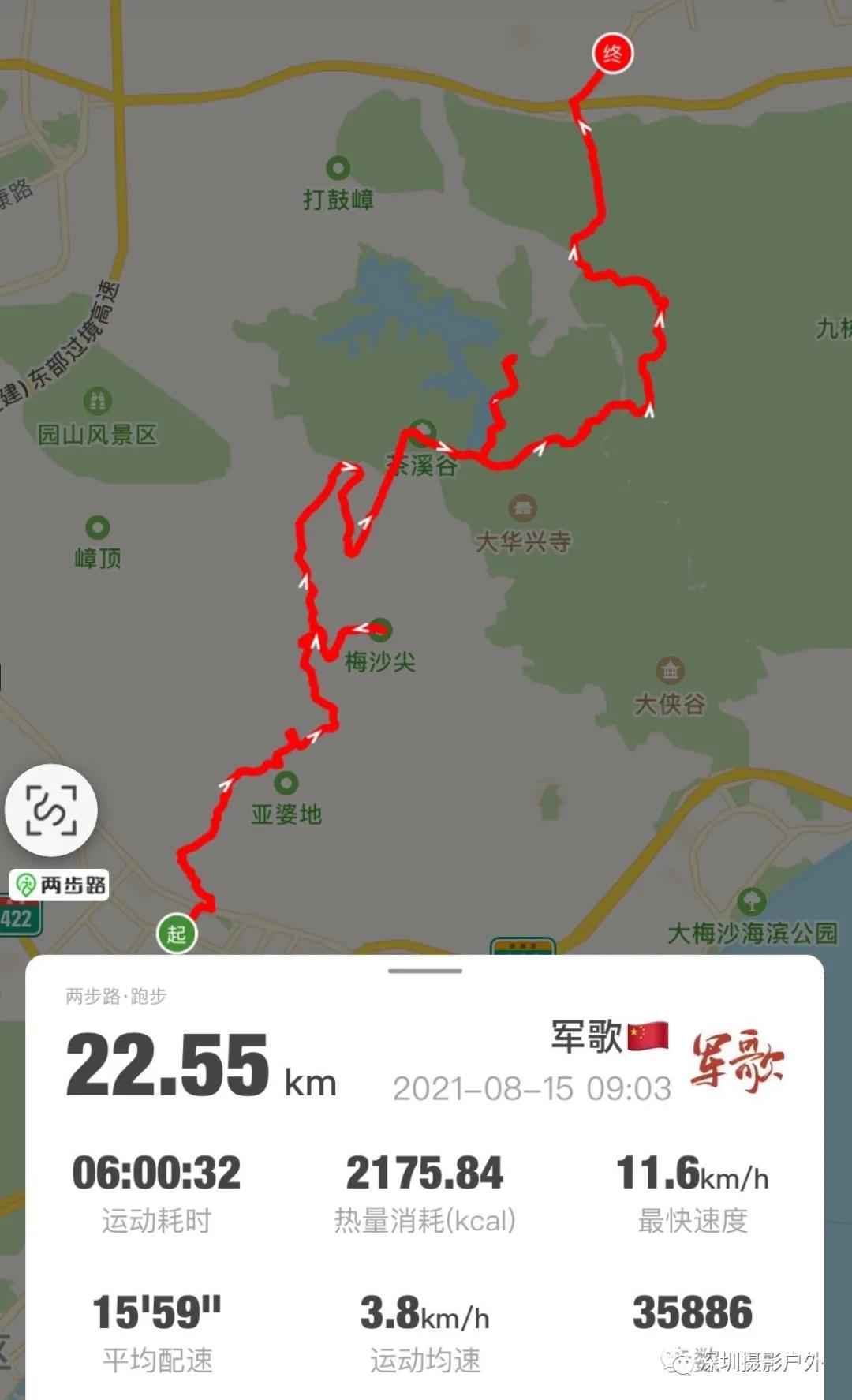 梅沙尖︱越梅沙尖→赏马峦瀑布