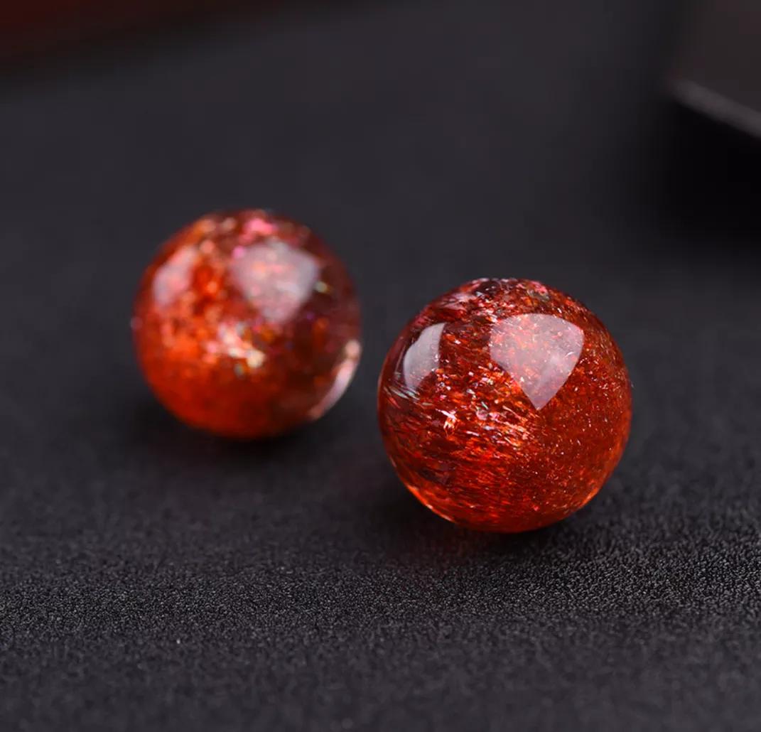 太阳石和金草莓晶区别,金草莓晶的功效