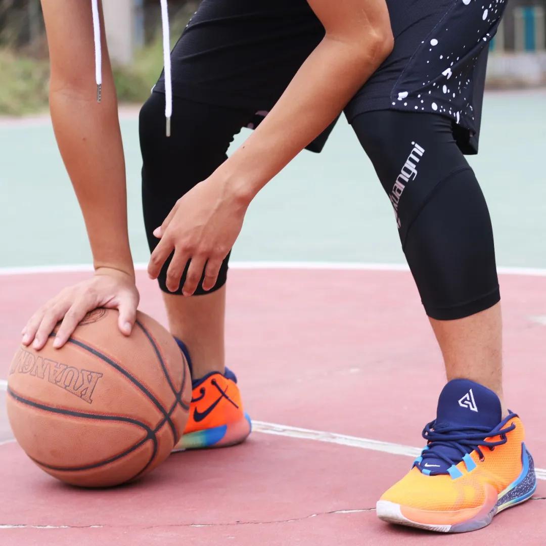 黑色七分紧身裤搭配,篮球黑色紧身裤七分