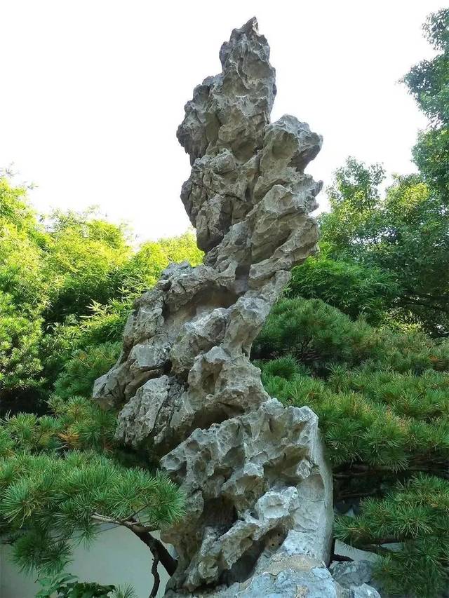 太湖石千古名石,太湖石干石