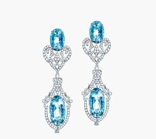 海蓝宝天然宝石,宝石级海蓝宝和普通海蓝宝