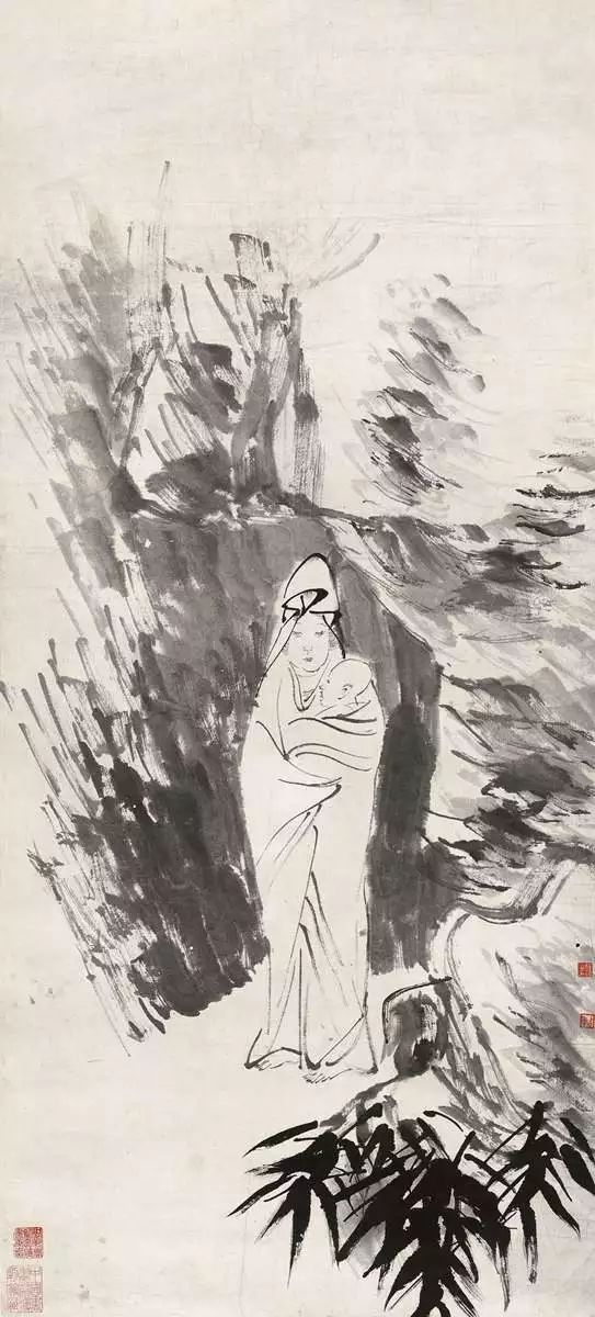 线条无人超越的大师任伯年 (任伯年线条作品)