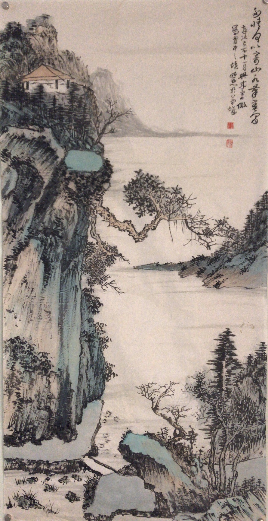 抚琴幽篁里,天地唯我真