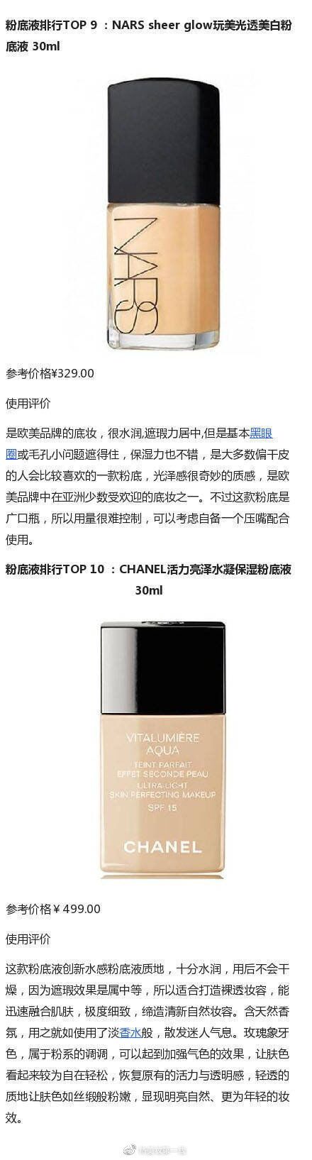 适合红血丝的粉底液排行榜,干皮遮瑕粉底液排行榜前十名品牌