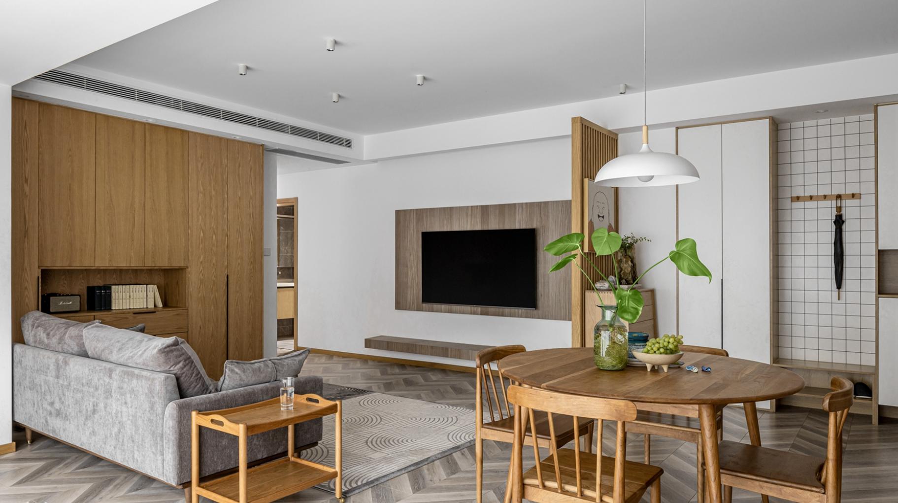 进门过道太窄了怎么设计呢,进门过道太长怎么处理