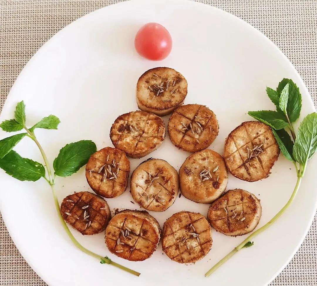 素食食谱分享荠菜豆腐羹,食之以素