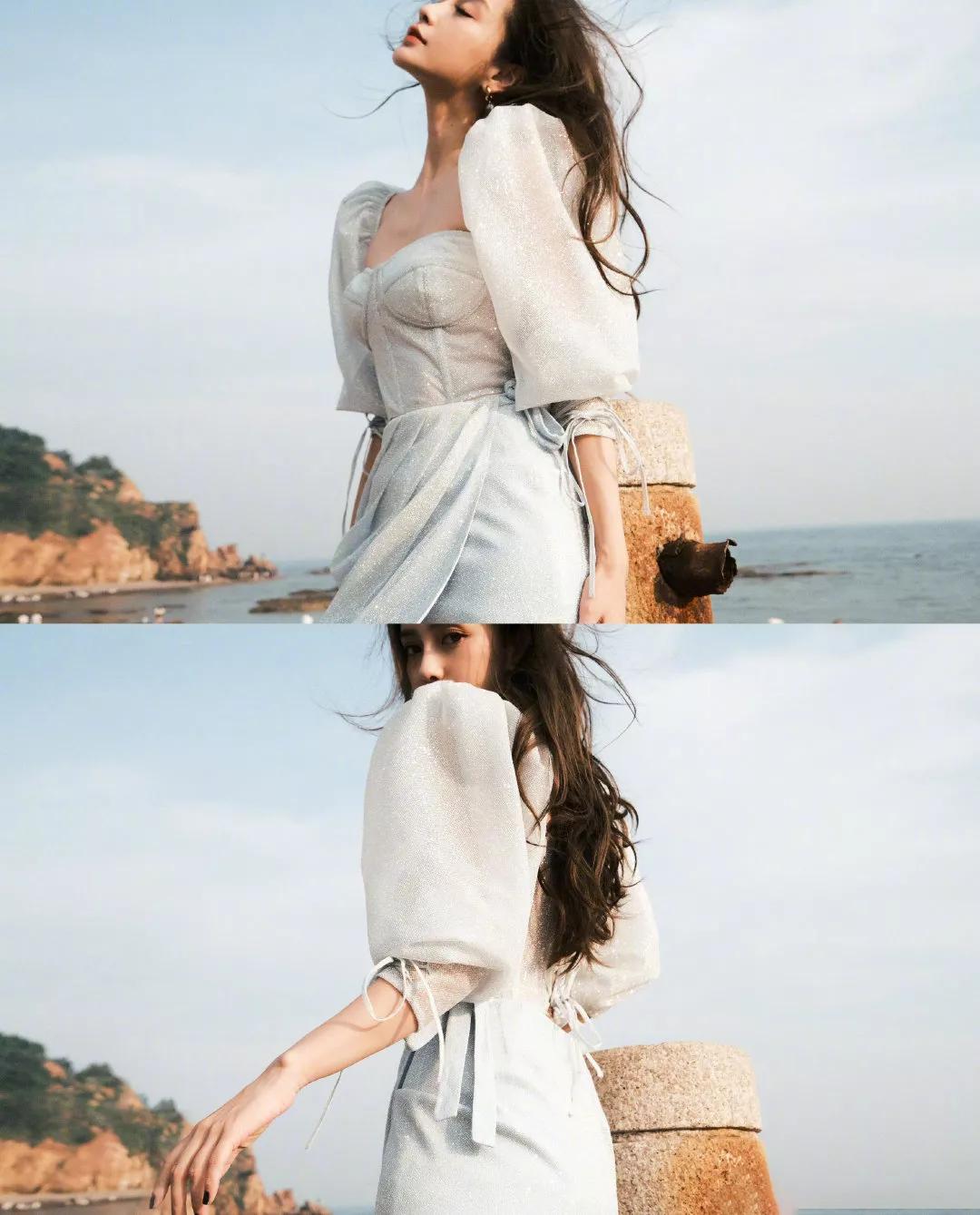 最火的泡泡袖上衣穿搭秋冬,夏天泡泡袖设计感小众上衣