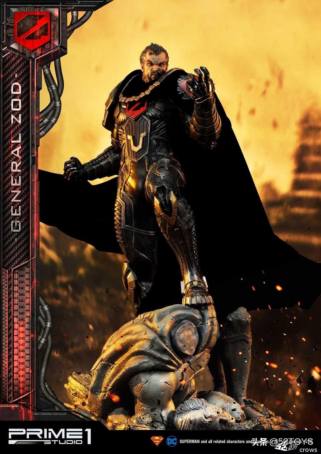 英雄还是暴君Prime1StudioDC佐德将军漫画版1/3雕像前瞻