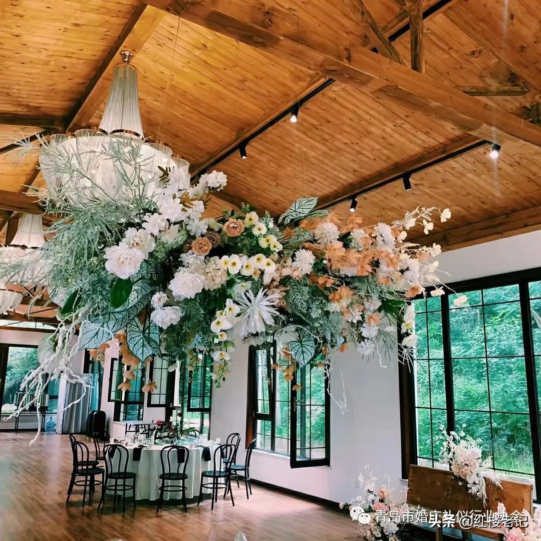 庭院浪漫系列婚礼,法式婚礼庭院