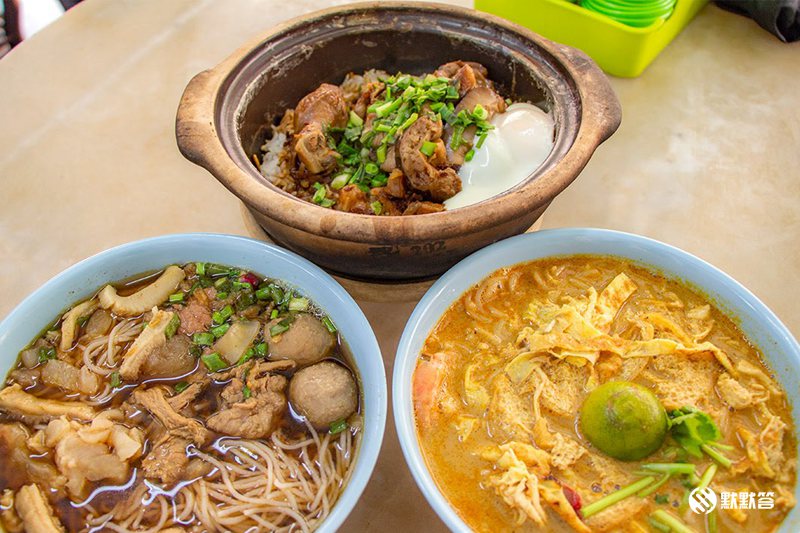 沙巴夜市七天游记,沙巴加雅街第一家肉骨茶