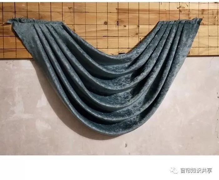 窗帘连体水波帘头制作视频,欧式风格窗帘平板水波帘头
