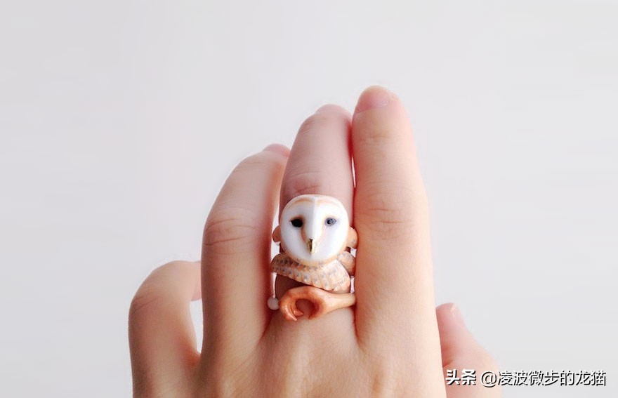 随身携带迷你可爱的小动物,呆萌小可爱套装摆件