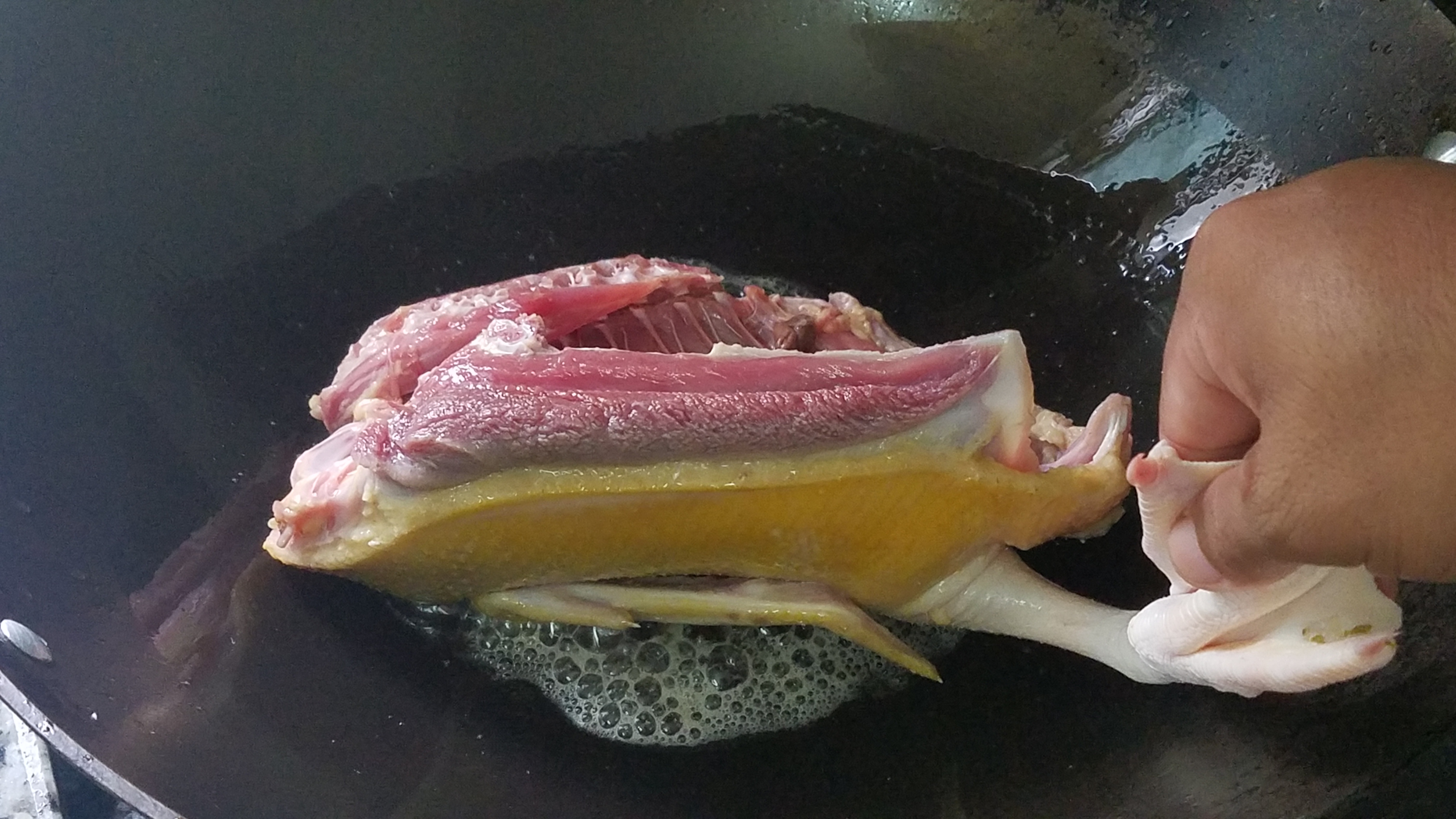 腐竹焖鸭肉广东客家,广东正宗海鲜鸭肉煲