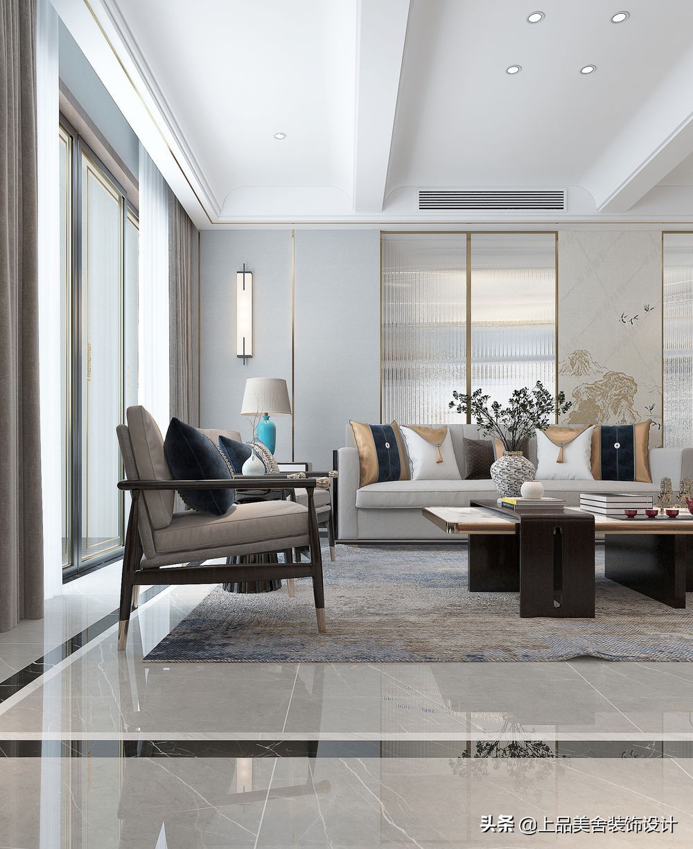 中式装修复式楼小户型,装修复式轻奢风格小户型合肥