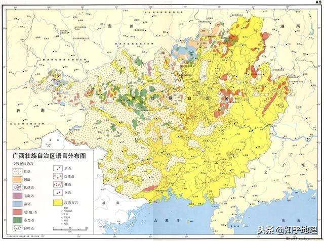 人文地理-广西壮族自治区的区划沿革和风俗文化