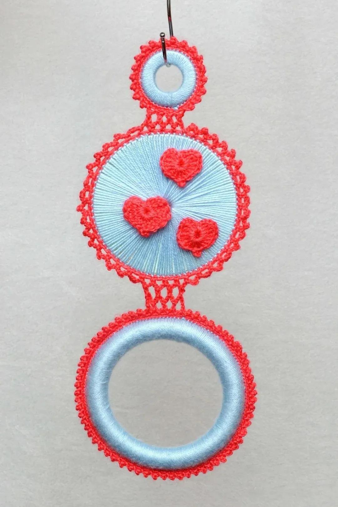 废旧光盘钩针收纳,可以钩什么物件好看又实用