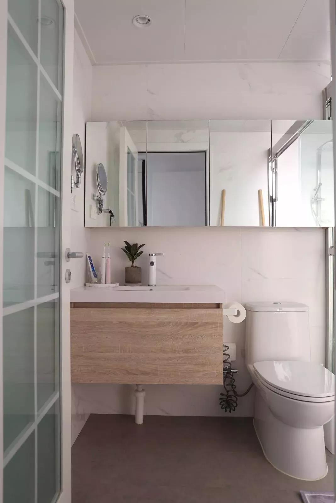 卫生间镜柜收纳妙招,没有镜柜的卫生间收纳