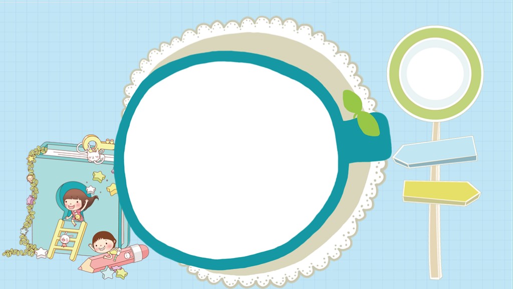 适合小朋友的ppt模板,可爱俏皮的幼儿教育ppt模板