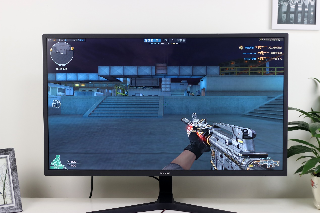 三星显示器玄龙骑士4k144hz,三星32英寸4k显示器s32a700nwc