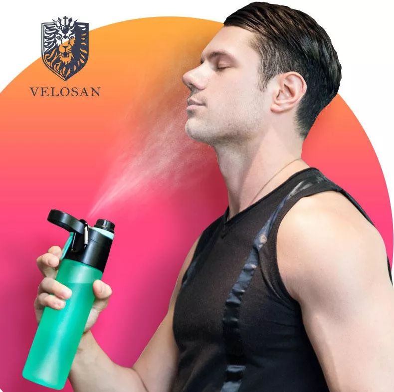 据说这个德国运动水瓶能当移动空调用?!亲测轻轻一喷清凉降温