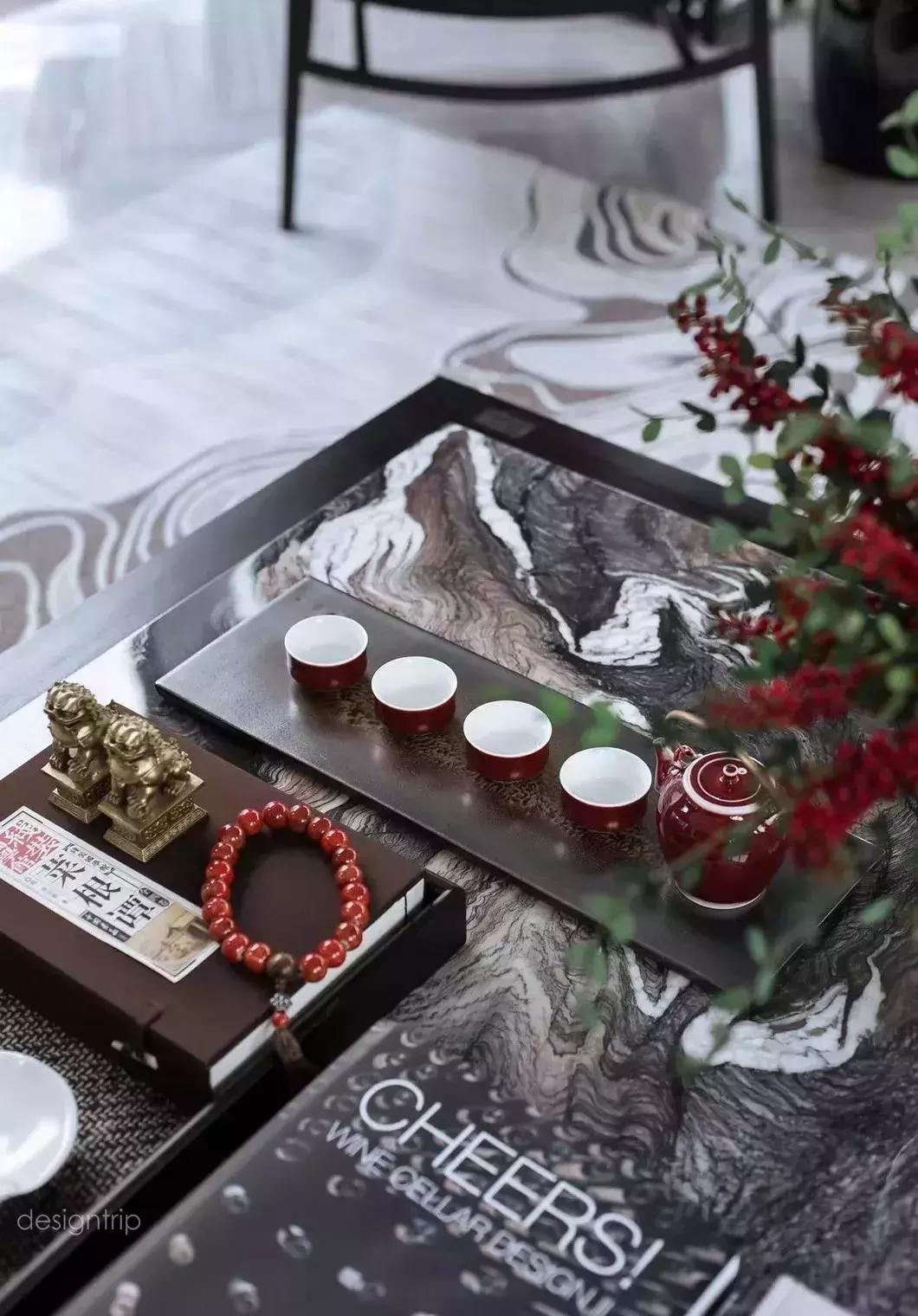 新中式装饰禅意,新中式陈设雕塑