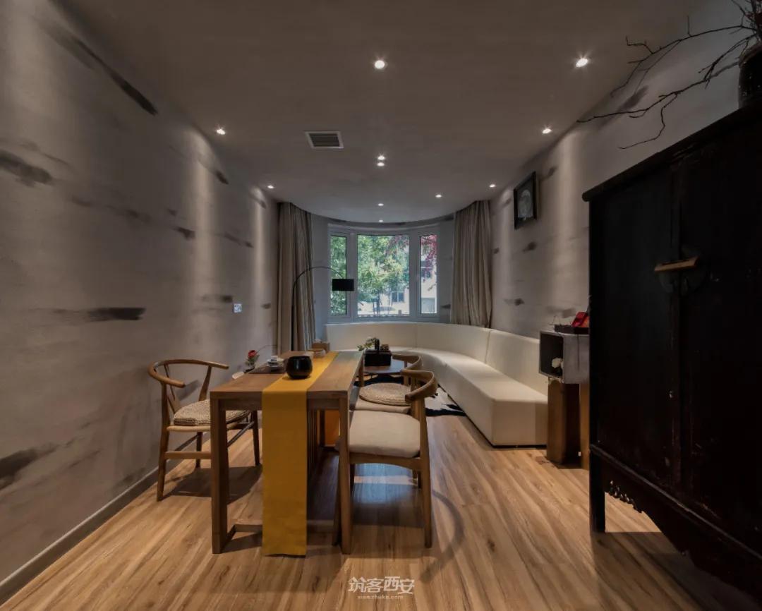 竹影/风和/雀动/人来,西安两座别墅改造的「雀笙」茶宿