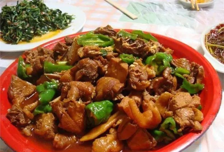 西部大盘鸡做法,漯河西部大盘鸡