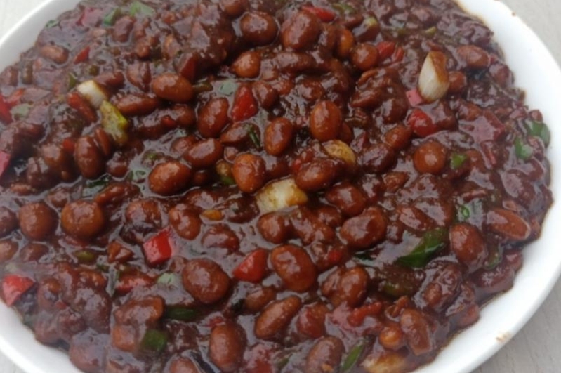 霉豆子舌尖上的味道民间传统美食,故乡味道老菜馆