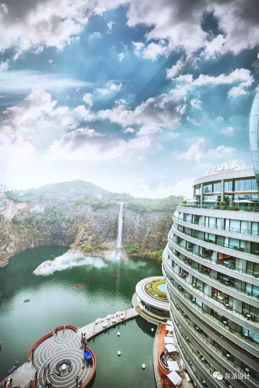 斥资3亿打造的深坑酒店,20亿打造的深坑酒店在何处