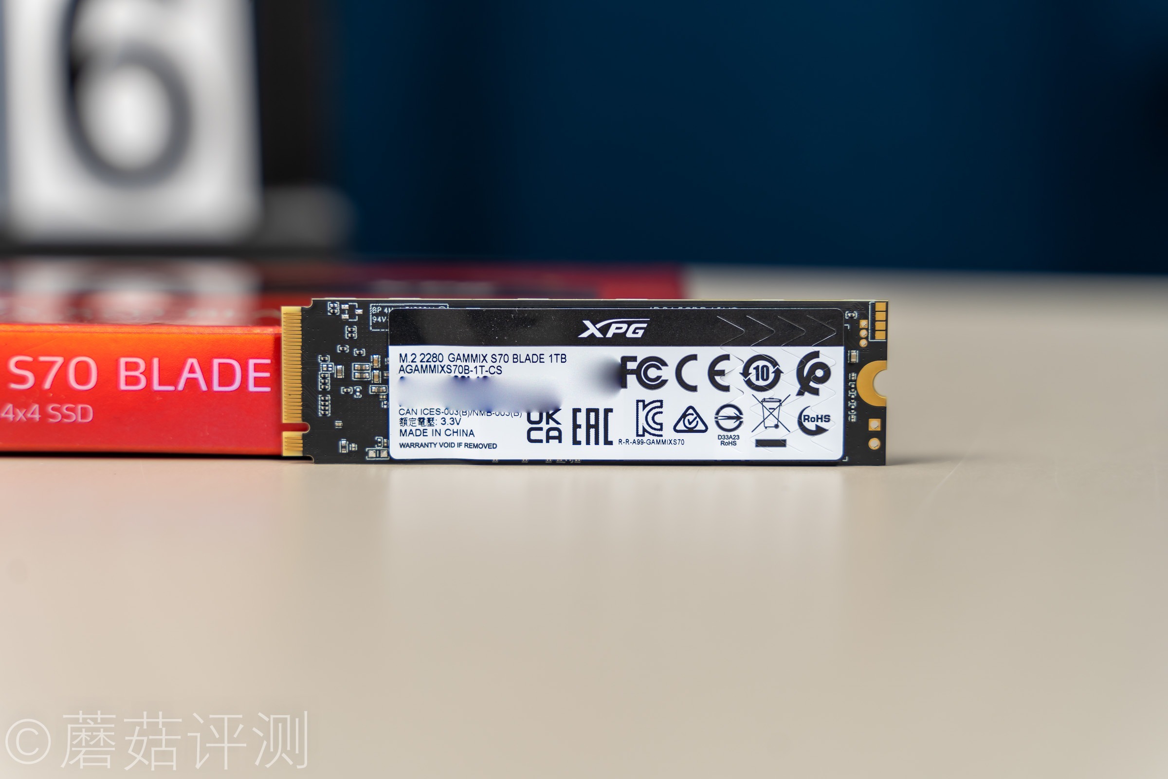 读取稳稳的过7400MB/s,非常给力、威刚翼龙S70Blade固态硬盘评测