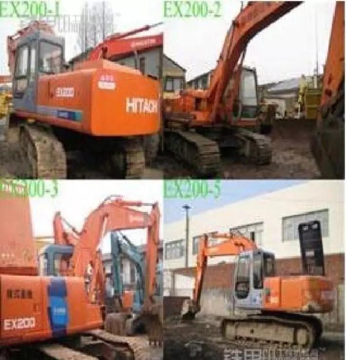 日立200-3怎么区分直喷和电喷,怎么判断日立200-6是进口还是国产