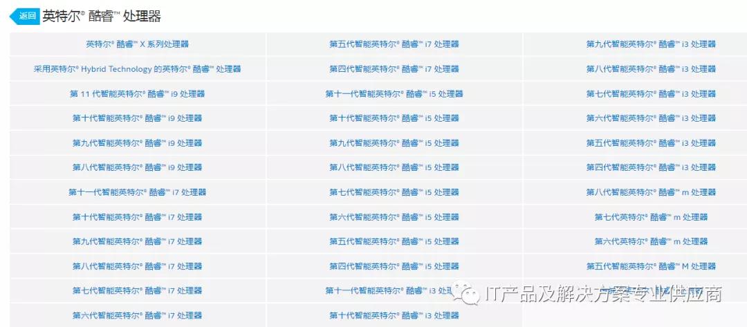 intelcpu型号详细解释,intelcpu带核显型号