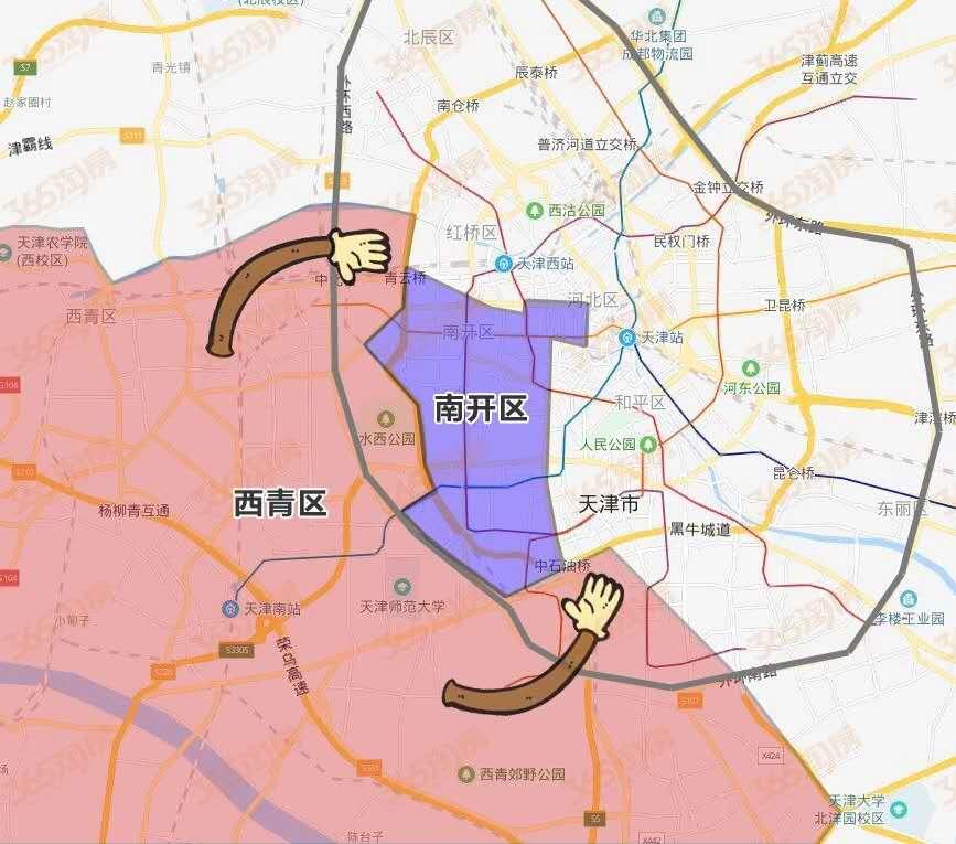 天津环城四区房价各板块,天津环城四区哪个区发展前景好