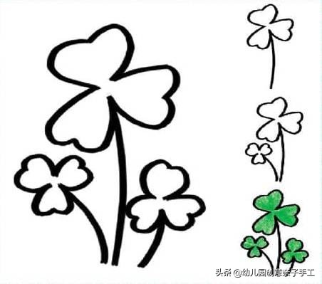 3-5岁幼儿简笔画大全最简单,幼儿园必学100种简笔画