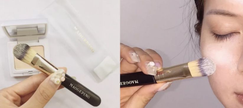 错怪李佳琦了!毛戈平为国人调制整骨高光,薄薄一层,鼻子就挺了