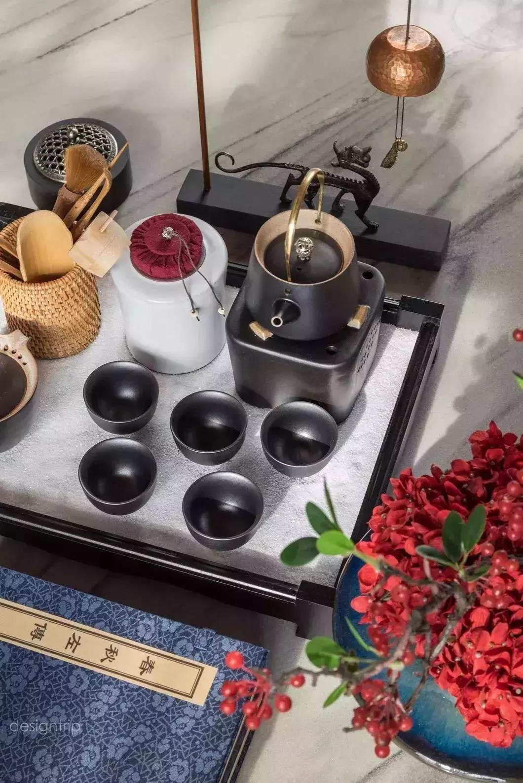 新中式装饰禅意,新中式陈设雕塑