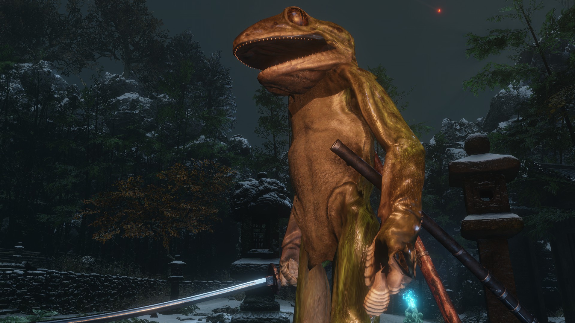 鸡你太美！当你在《只狼》里变成一只鸡画面会有多美？