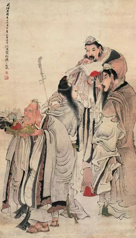 任伯年人物写意画 (任伯年写意人物作品鉴赏)