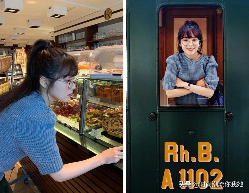 又酷又帅气的发型高马尾,复古发型女生港风长马尾