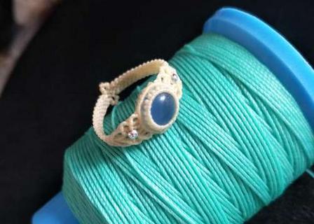 彩绳做戒指的教程,怎么自制古法戒指图片教程
