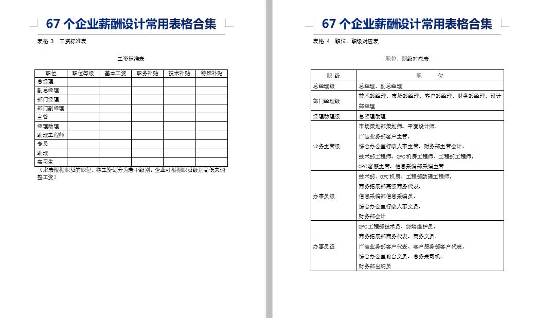薪酬管理表格设计,企业薪资结构设计与薪酬管理书籍