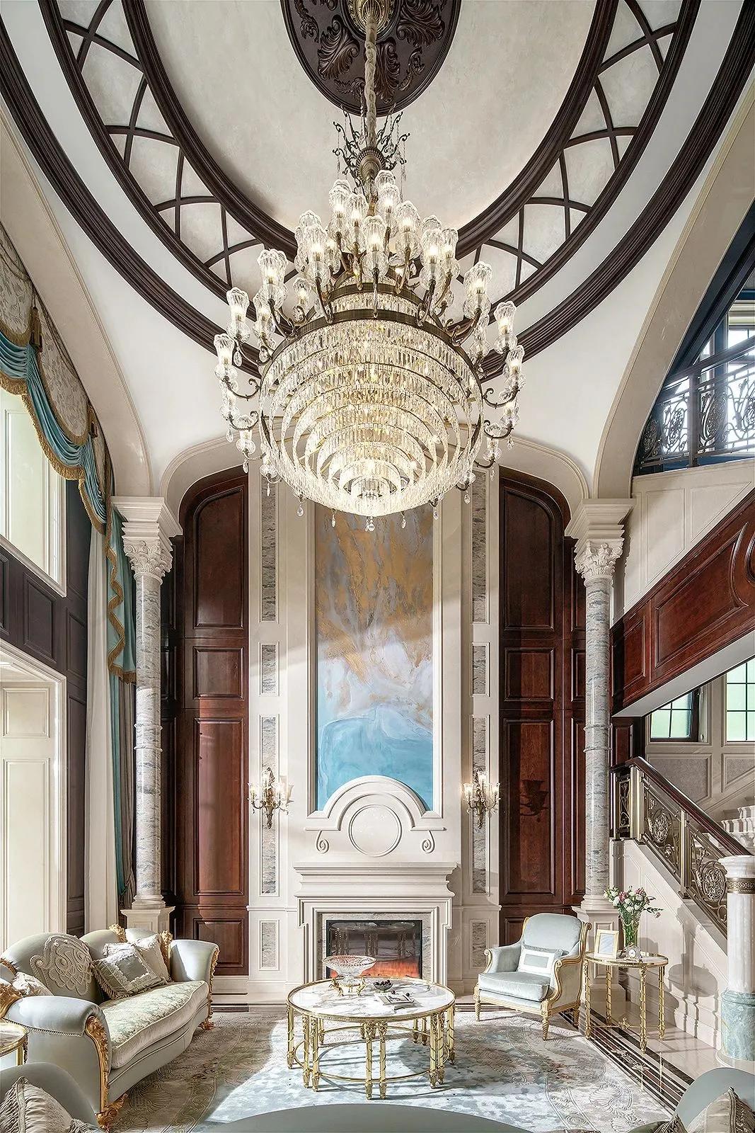 古风的别墅装修,圣贤别墅装修