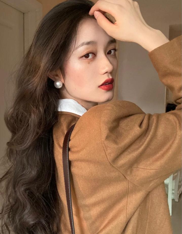 复古港风大波浪发型,复古港风男生发型短发